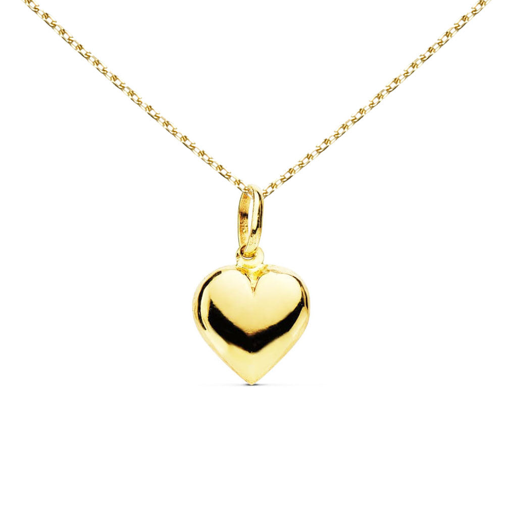 Bijou Collier Coeur Or Jaune Collier Pendentif Coeur Or Jaune 750