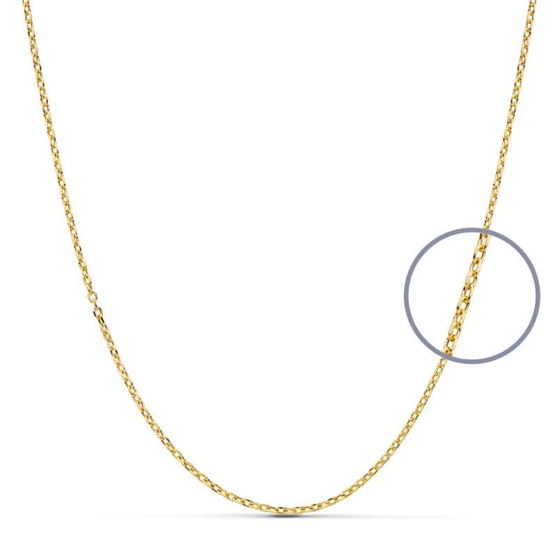 Collier - Pendentif Etoile de David Or 18 Carats 750/000 Jaune - Chaine Dorée