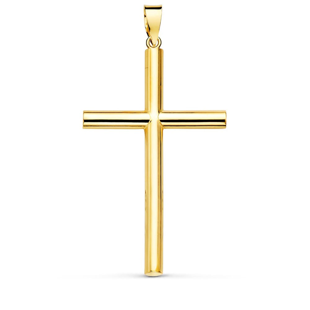 Pendentif - Médaille Croix Or 18 Carats 750/000 Jaune - Chaine Offerte