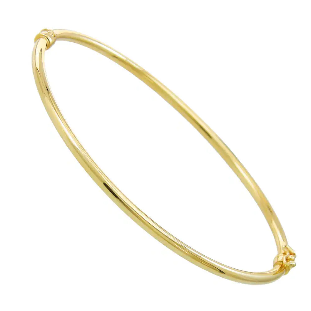 Bracelet Or 18 Carats 750/000 Jaune - Jonc Femme