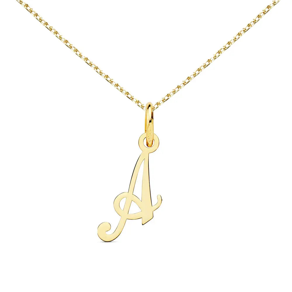 Collier - Pendentif Or 18 Carats 750/000 Jaune - Coeur - Chaine Dorée