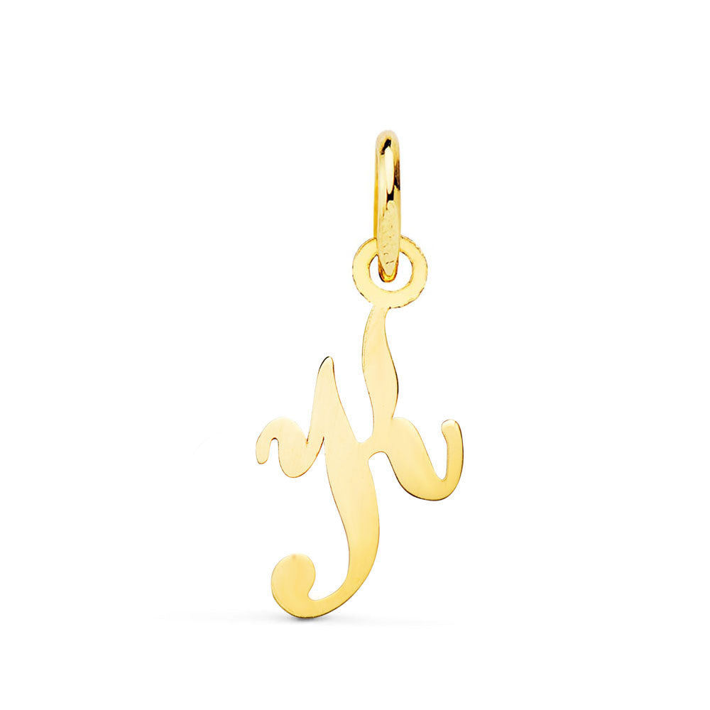 Pendentif Lettre "K" Or 750 Jaune - Chaine Offerte