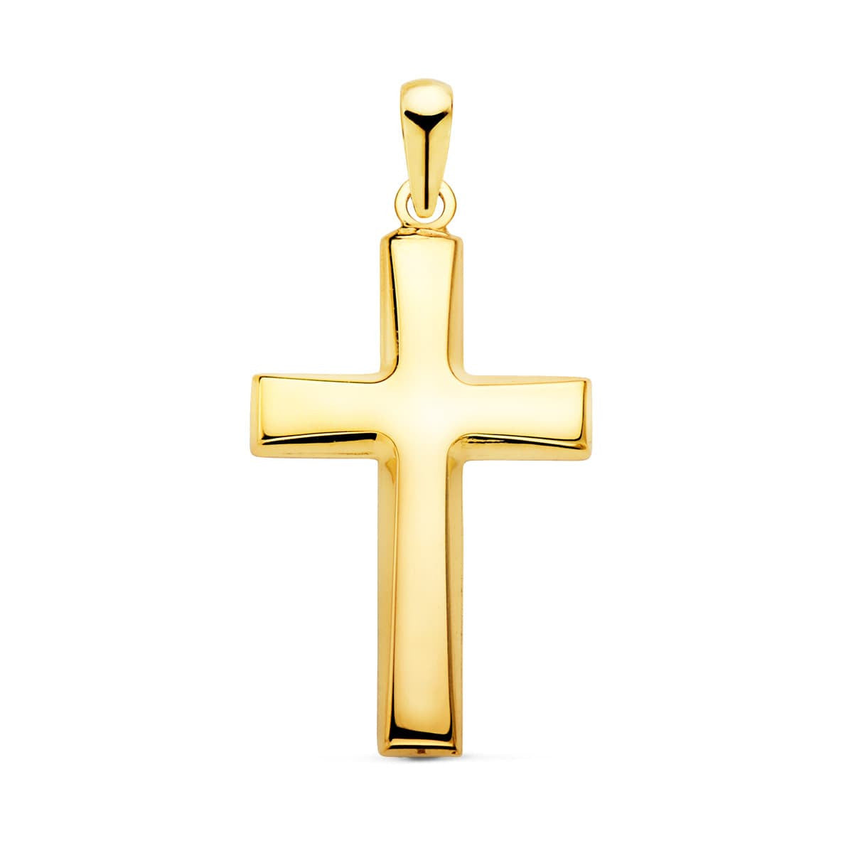 Pendentif - Médaille Croix Or 18 Carats 750 Jaune - Chaines Offertes